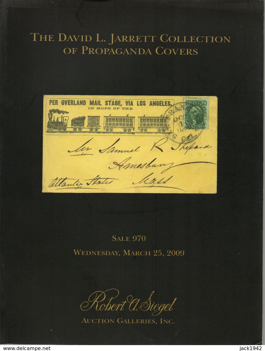 The Davis Jarrett Collection Of Propaganda Covers  - Auction March 2009 - Catálogos De Casas De Ventas