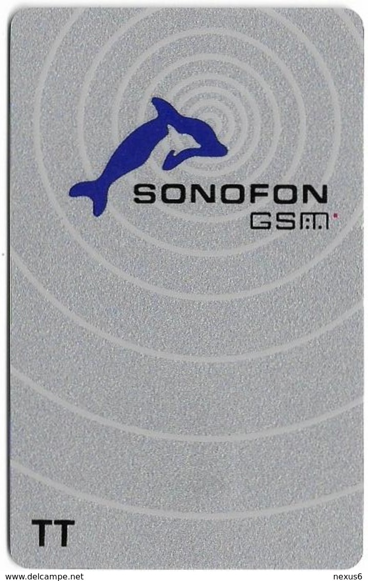 Denmark - Sonofon - Old GSM SIM FULL ISO (Type #3B), Used - Dinamarca