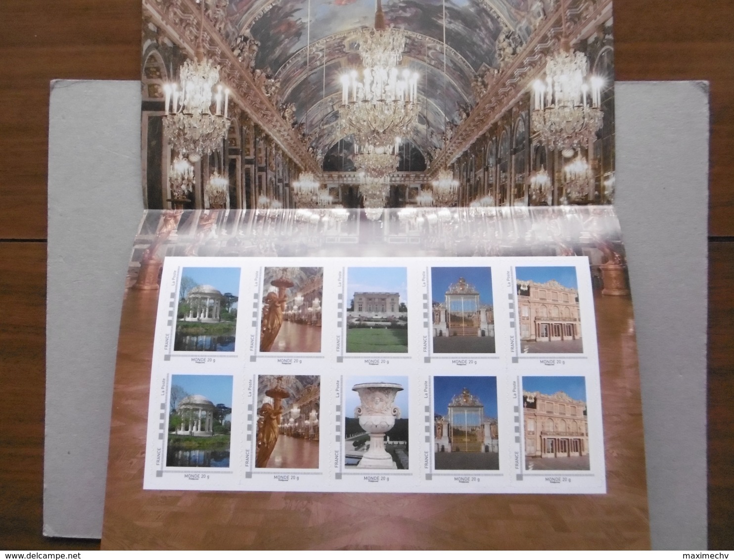 FRANCE     COLLECTOR   CHATEAU DE VERSAILLES  10 T V P  MONDE - Collectors