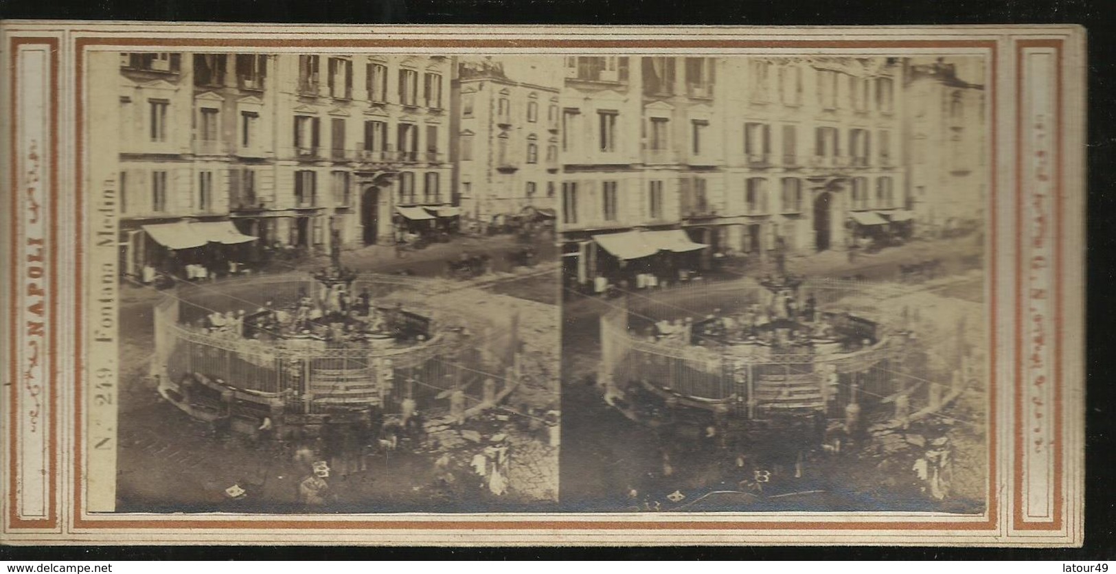 Carte Stereo   Napoli Fontana Medina - Napoli (Naples)