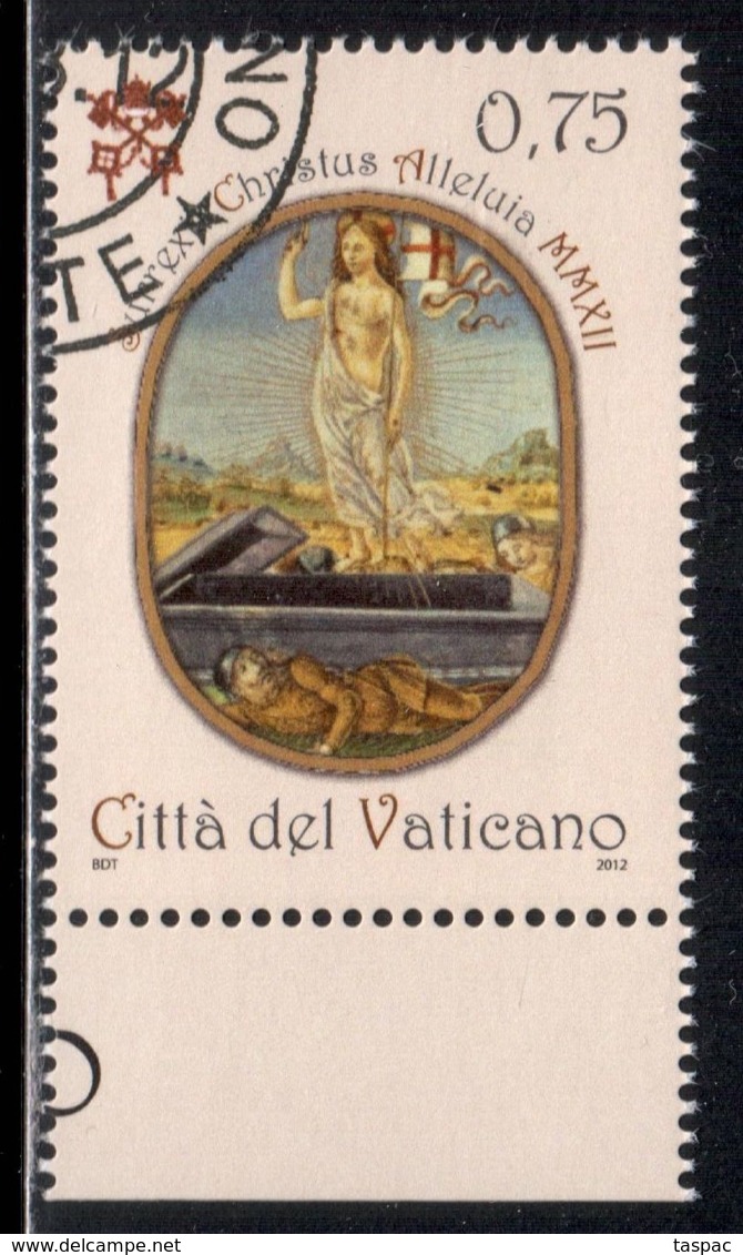 Vatican 2012 Mi# 1731 Used - Easter - Used Stamps