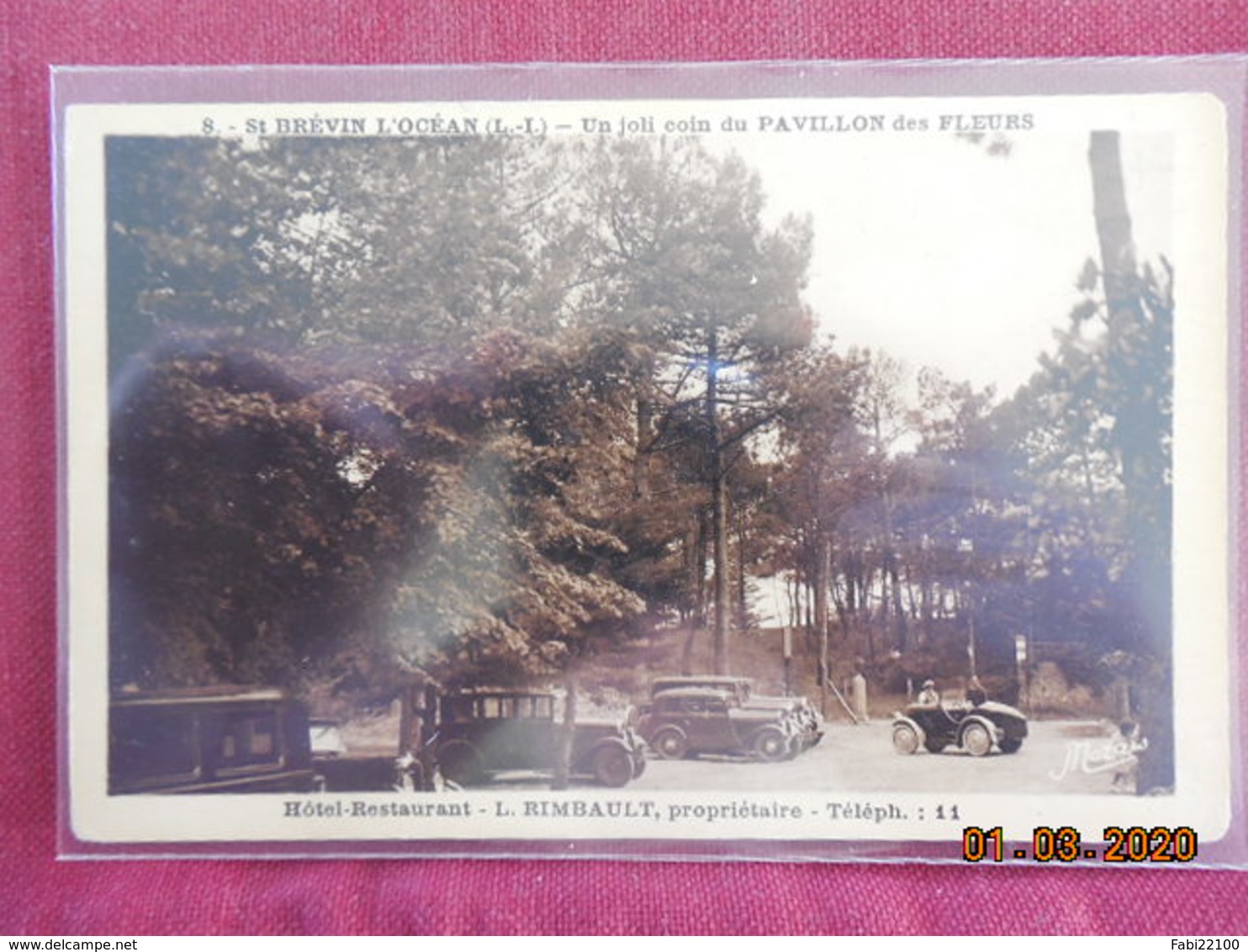 CPSM - Saint-Brévin-L'Océan - Pavillon Des Fleurs - Hôtel-Restaurant - L. Rimbault, Propriétaire - Saint-Brevin-l'Océan