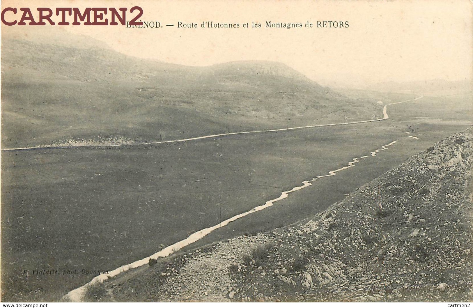 BRENOD ROUTE D'HOTONNES ET LES MONTAGNES DE RETORS 01 AIN - Non Classés