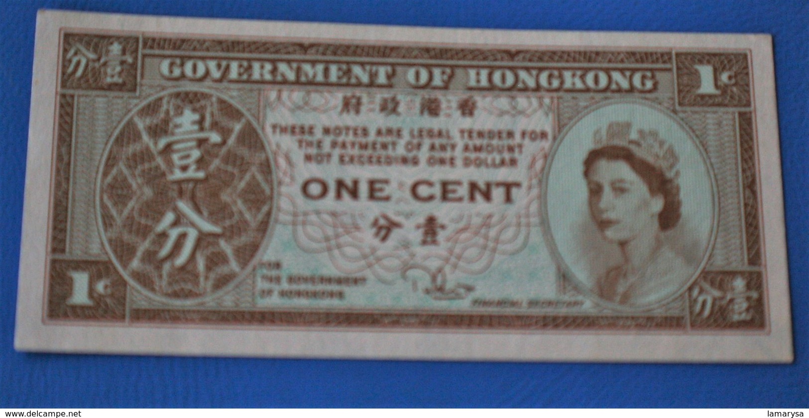 BILLET DE BANK HONGKONG ---Monnaies & Billets  Billet De Banque - Hong Kong
