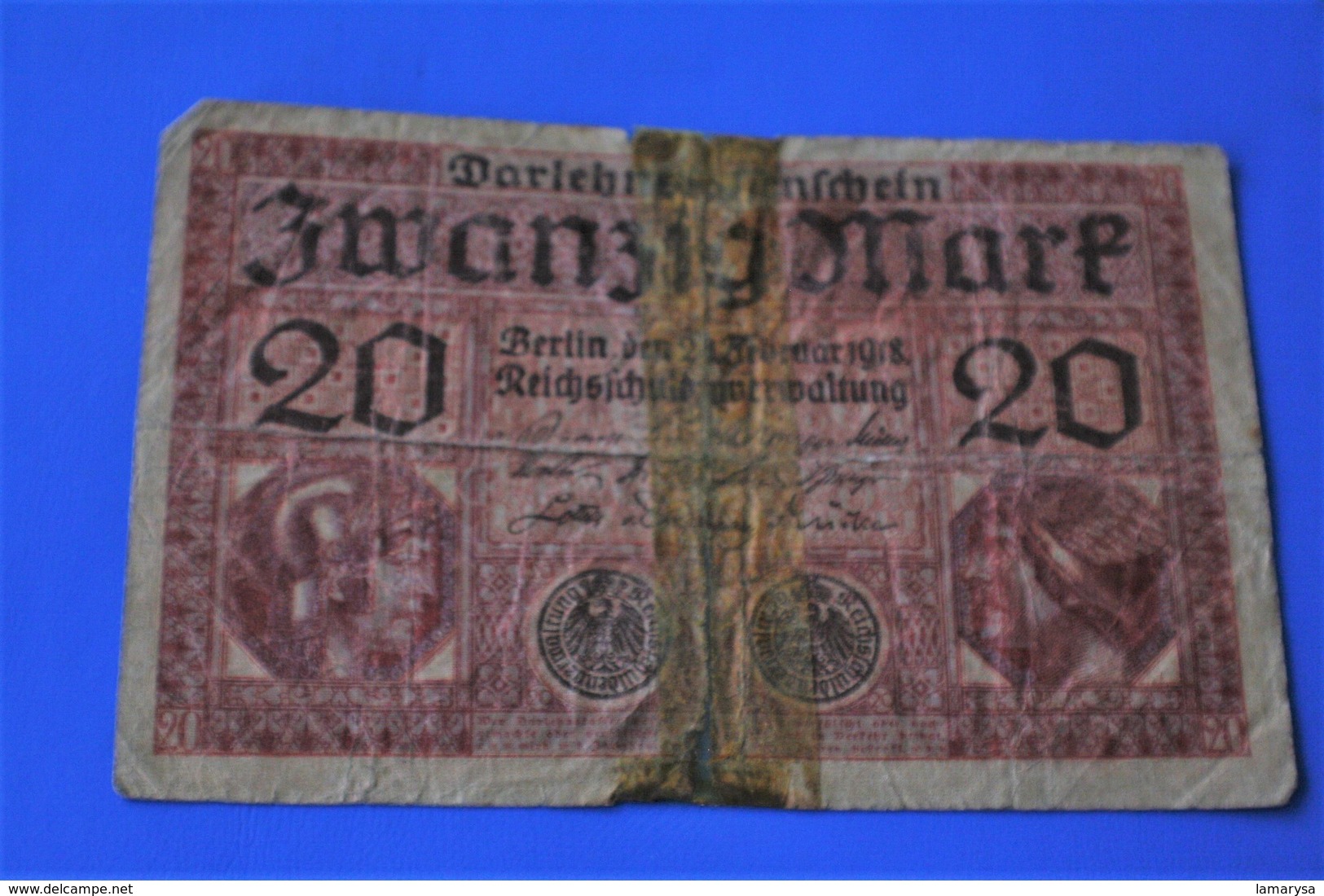 Monnaies & Billet Billets  Allemagne  1871-1918 : Empire Allemand  20 Mark BERLIN Reichsbanknote - 20 Mark