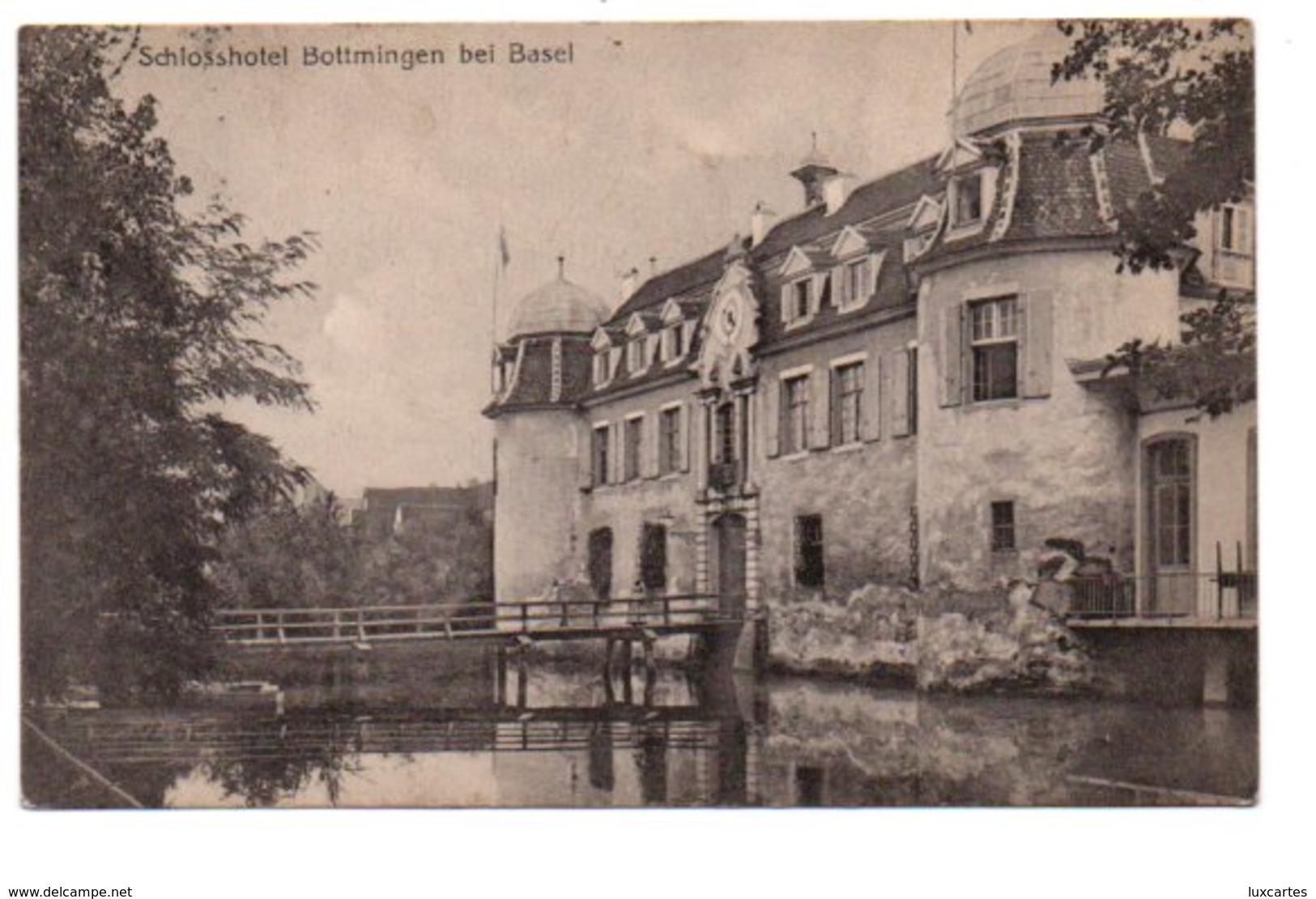 SCHLOSSHOTEL BOTTMINGEN BEI BASEL. - Bottmingen