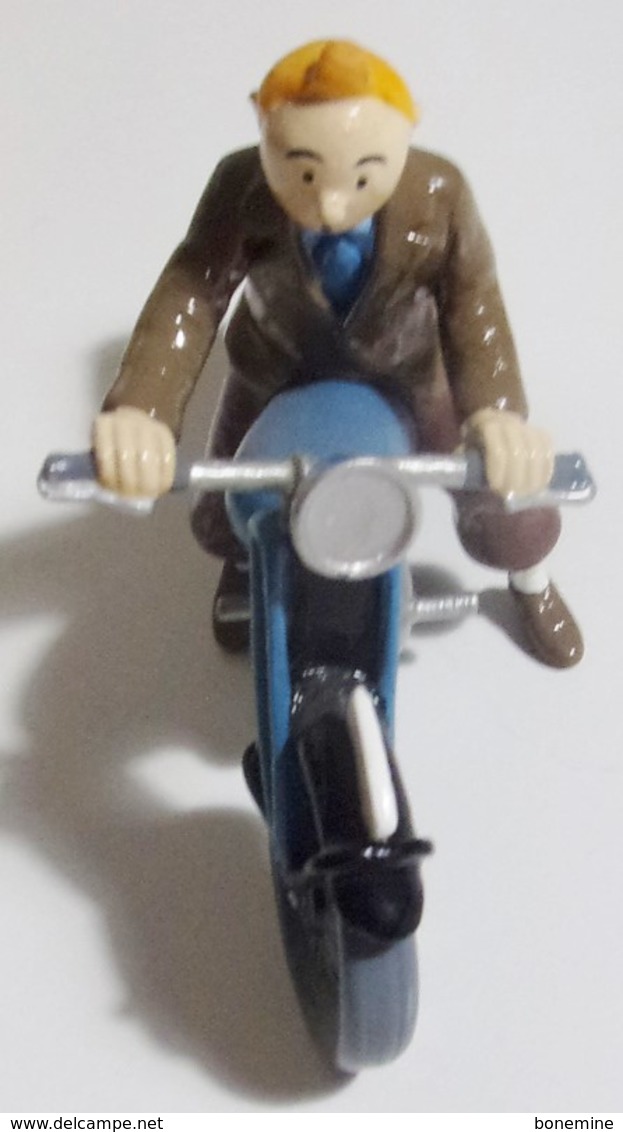 Tintin Dupond Dupont Moto Figurine Pixi  460/2500