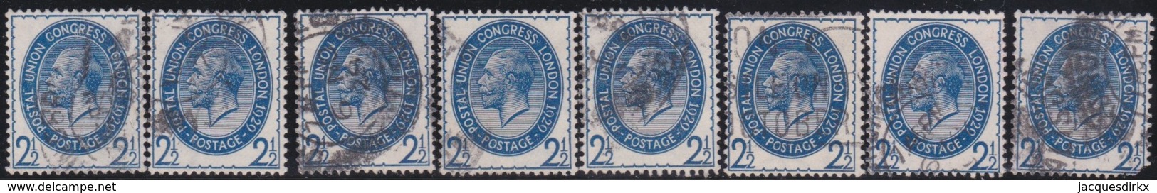 Great Britain       .   Yvert    .   182  8x       .       O      .       Cancelled .   /   .   Gebruikt - Used Stamps