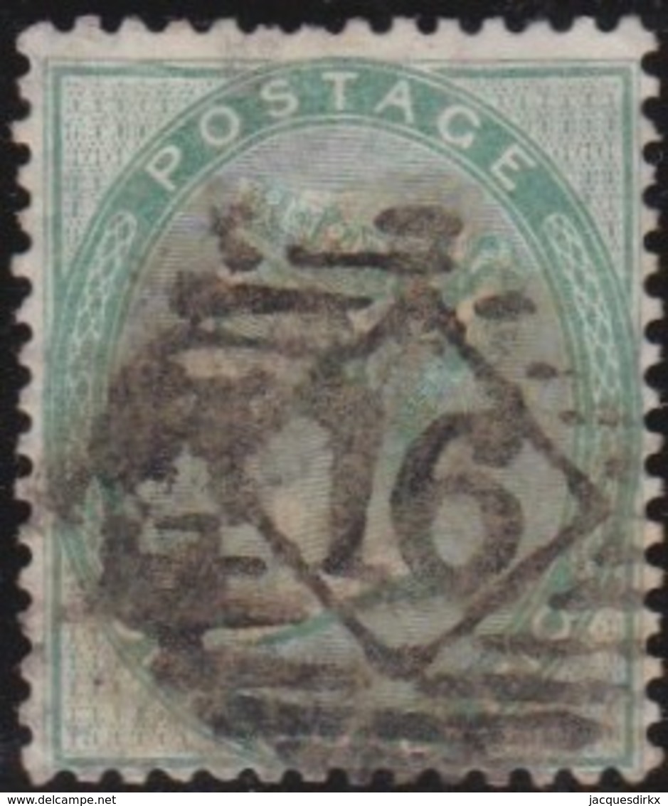 Great Britain  .  Yvert .  20  (1855-580)  Fleurs Heraldiques  (2 Scans)  .   O   .    Cancelled .   /   .   Gebruikt - Used Stamps