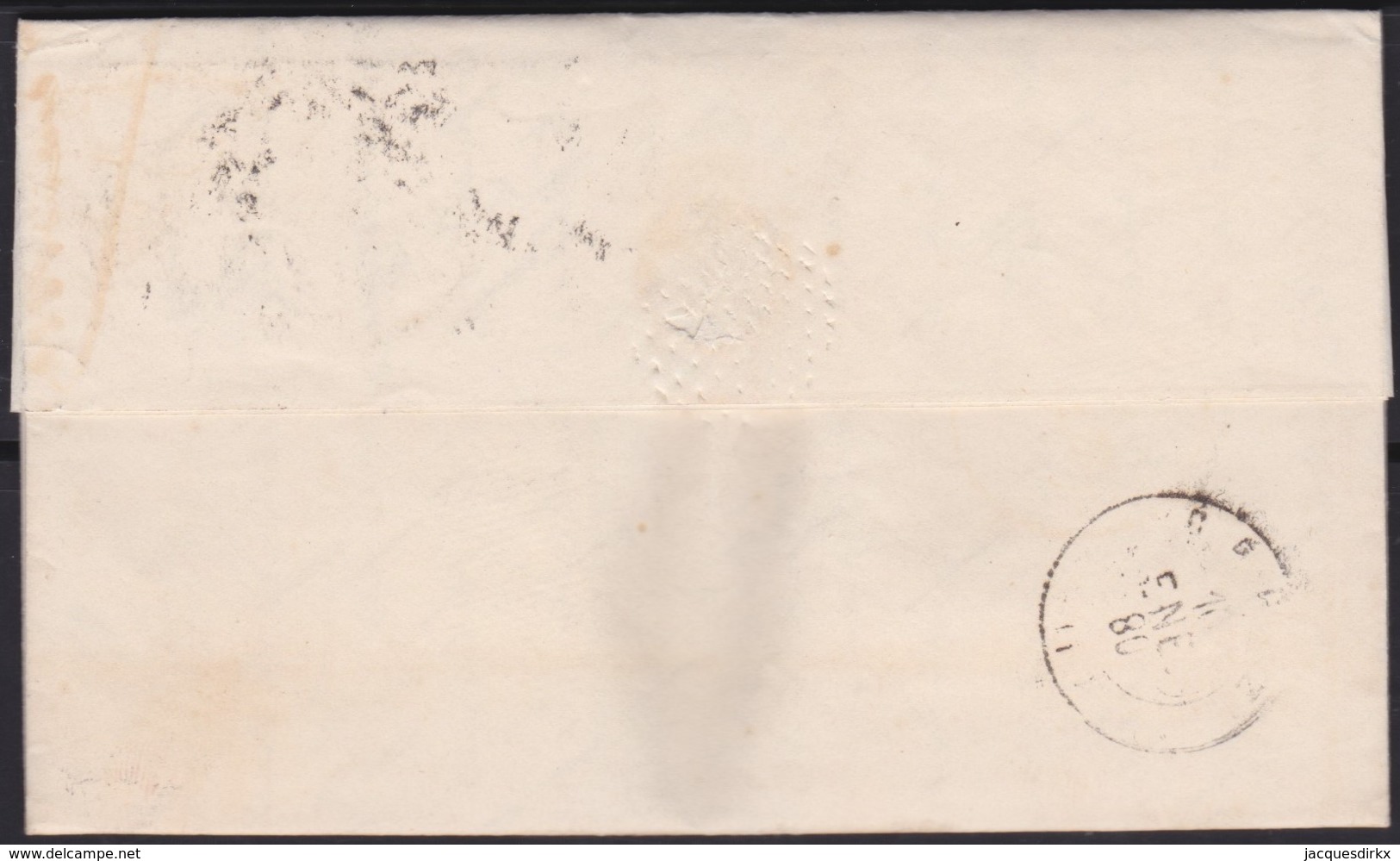 Great Britain  . Yvert  .     56 On Letter .    (2 Scans)    .  O  .   Cancelled      .   /  .   Gebruikt - Briefe U. Dokumente