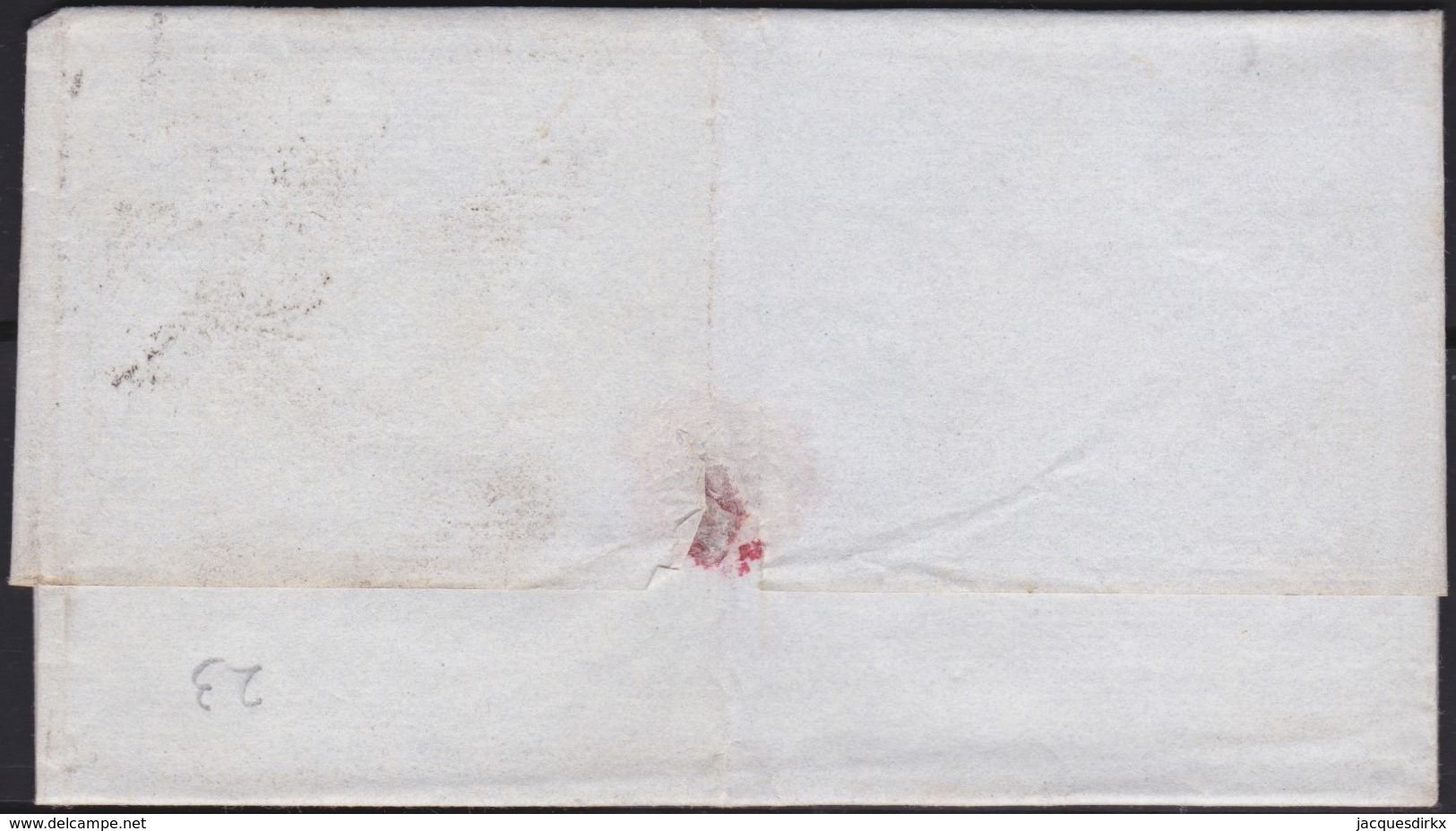 Great Britain  . Yvert  .     62  On Letter .    (2 Scans)    .  O  .   Cancelled      .   /  .   Gebruikt - Cartas & Documentos