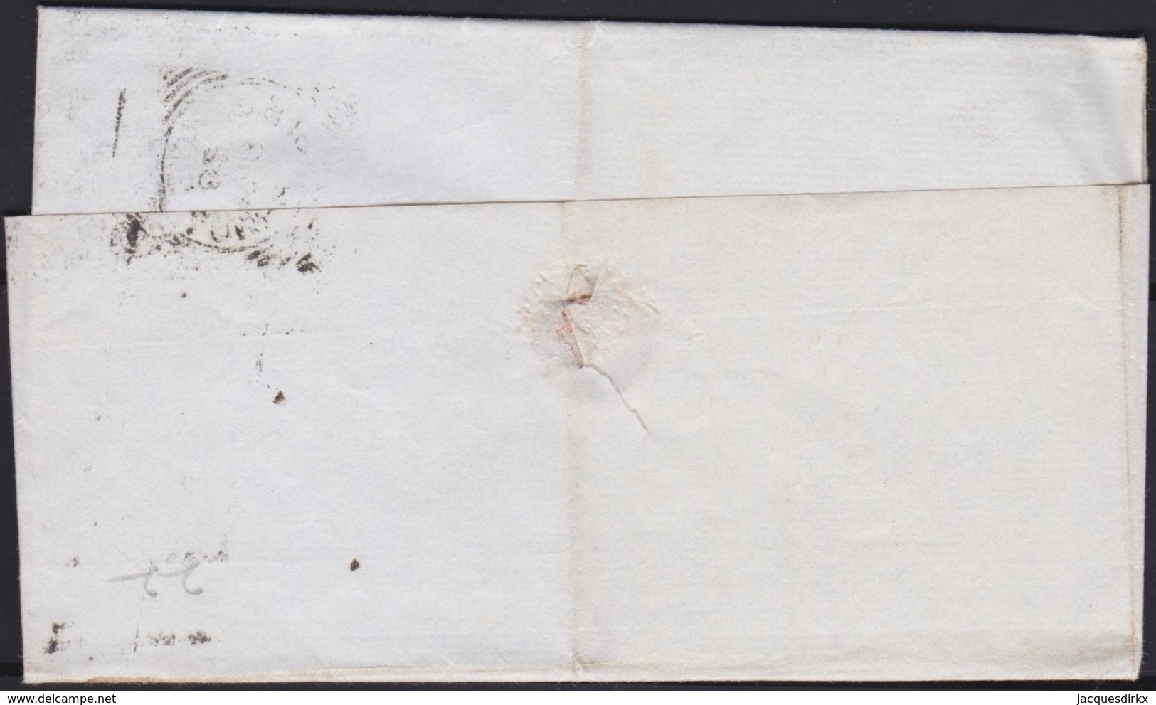 Great Britain  . Yvert  .     62  On Letter .    (2 Scans)    .  O  .   Cancelled      .   /  .   Gebruikt - Lettres & Documents