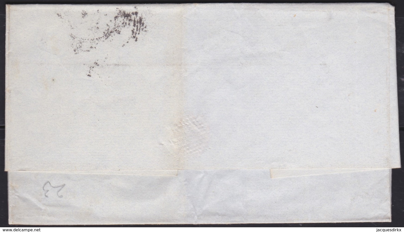 Great Britain  . Yvert  .     62  On Letter .    (2 Scans)    .  O  .   Cancelled      .   /  .   Gebruikt - Covers & Documents