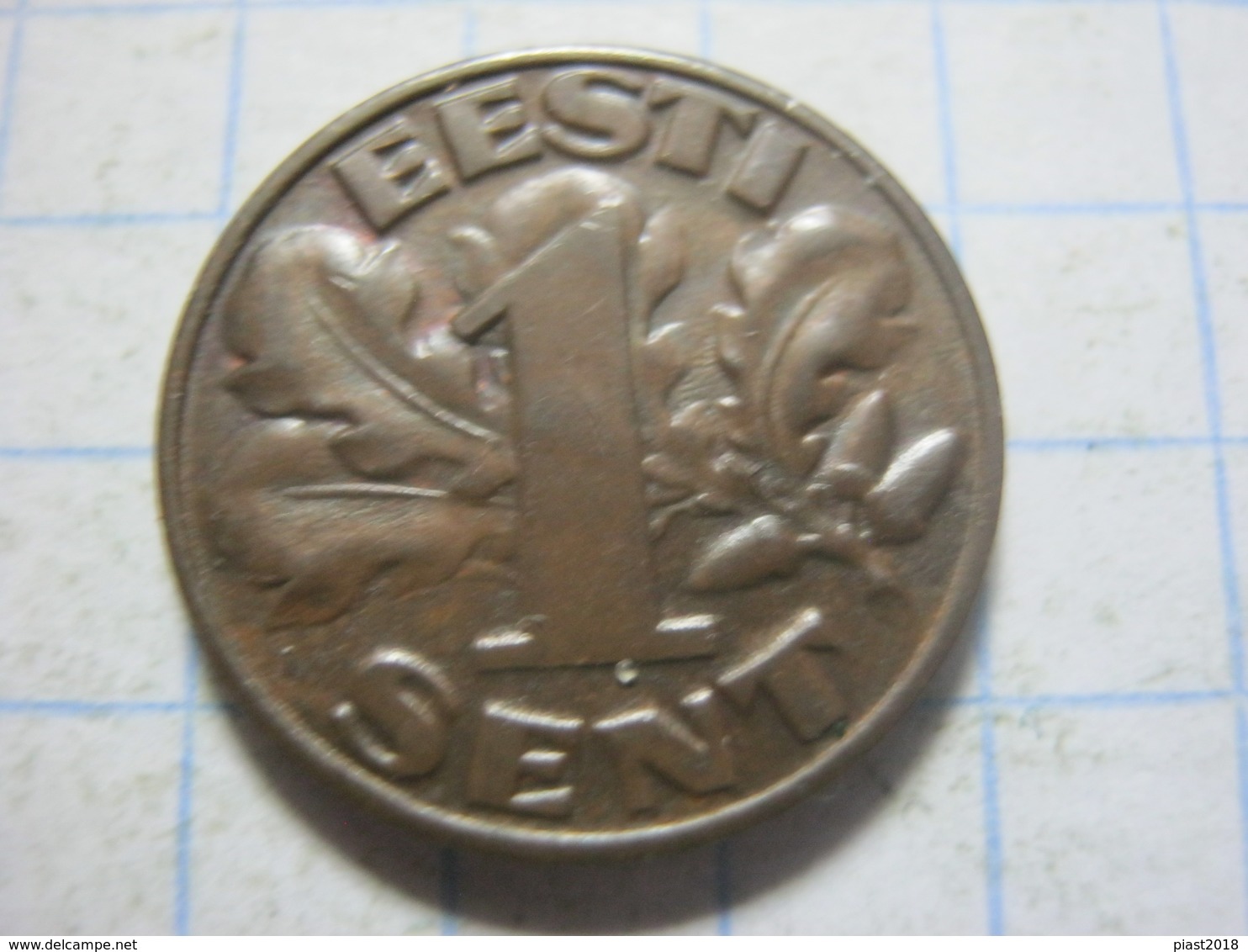 Estonia , 1 Sent 1929 - Estland