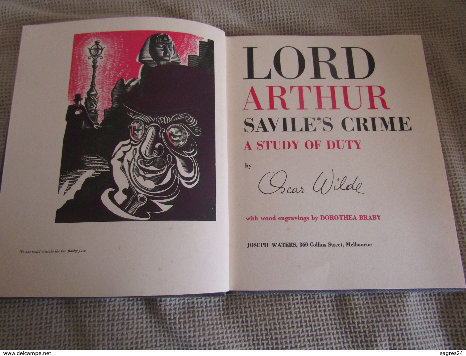 Lord Arthur Savile`s Crime A Study Of Duty By Oscar Wilde - 1950-Oggi