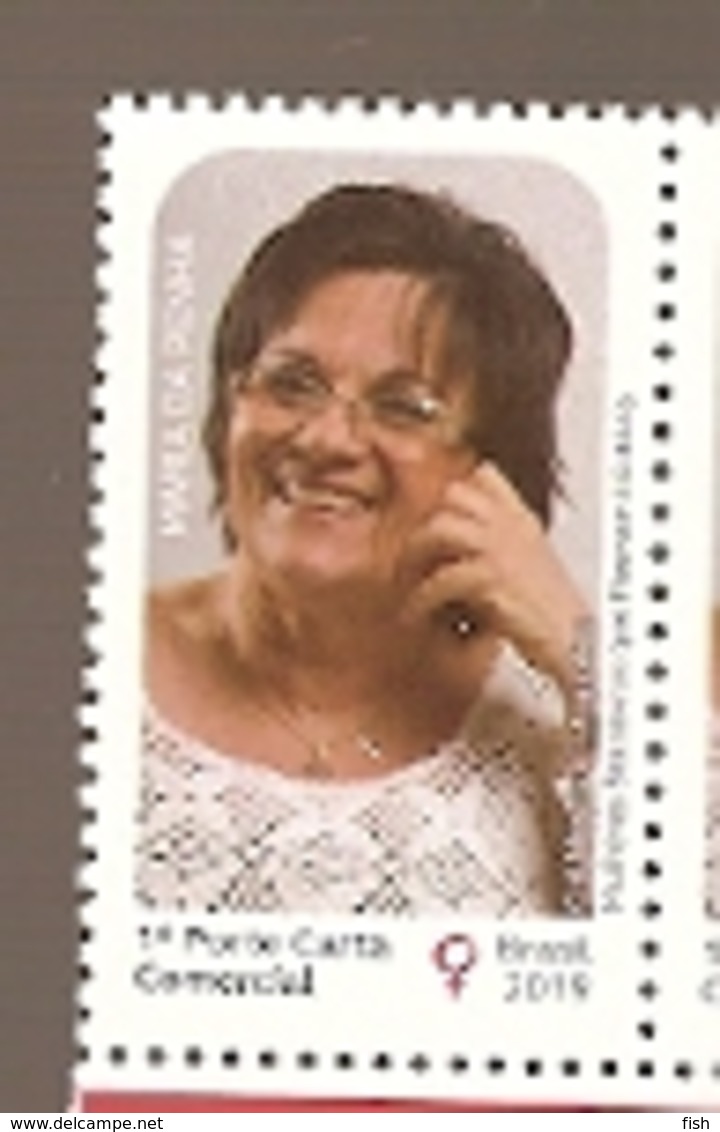 Brazil ** & Famous Brazilian Women, Maria Da Penha, Women's Rights Defense 2019 (3699) - Used Stamps