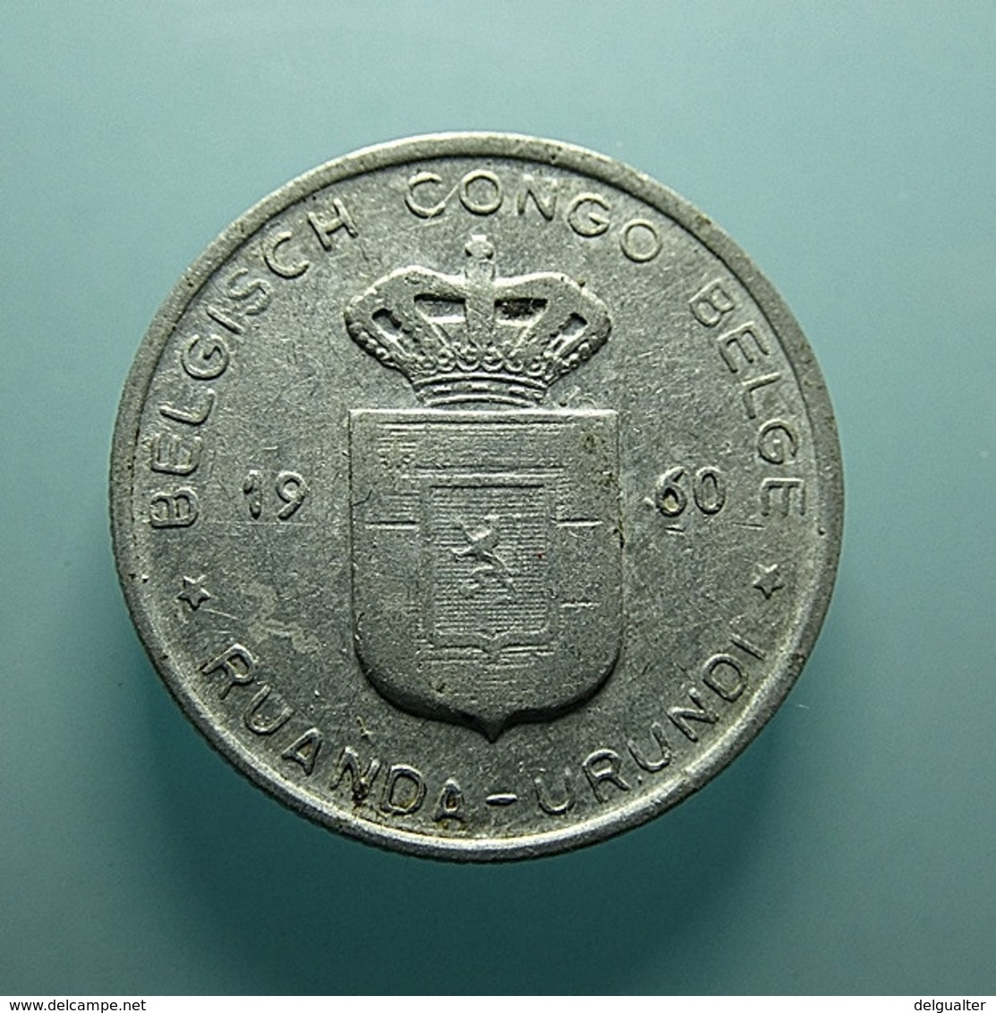 Belgian Congo 1 Franc 1960 - 1951-1960: Baudouin I