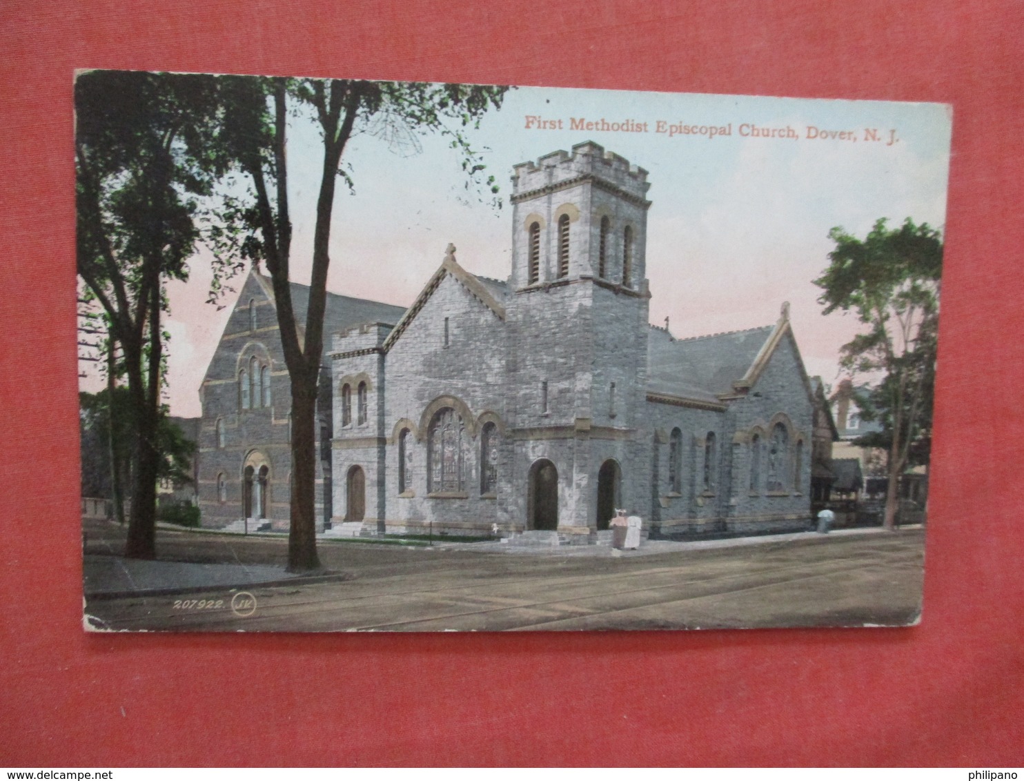 First   Methodist Episcopal Dover   New Jersey   Ref 3927 - Camden