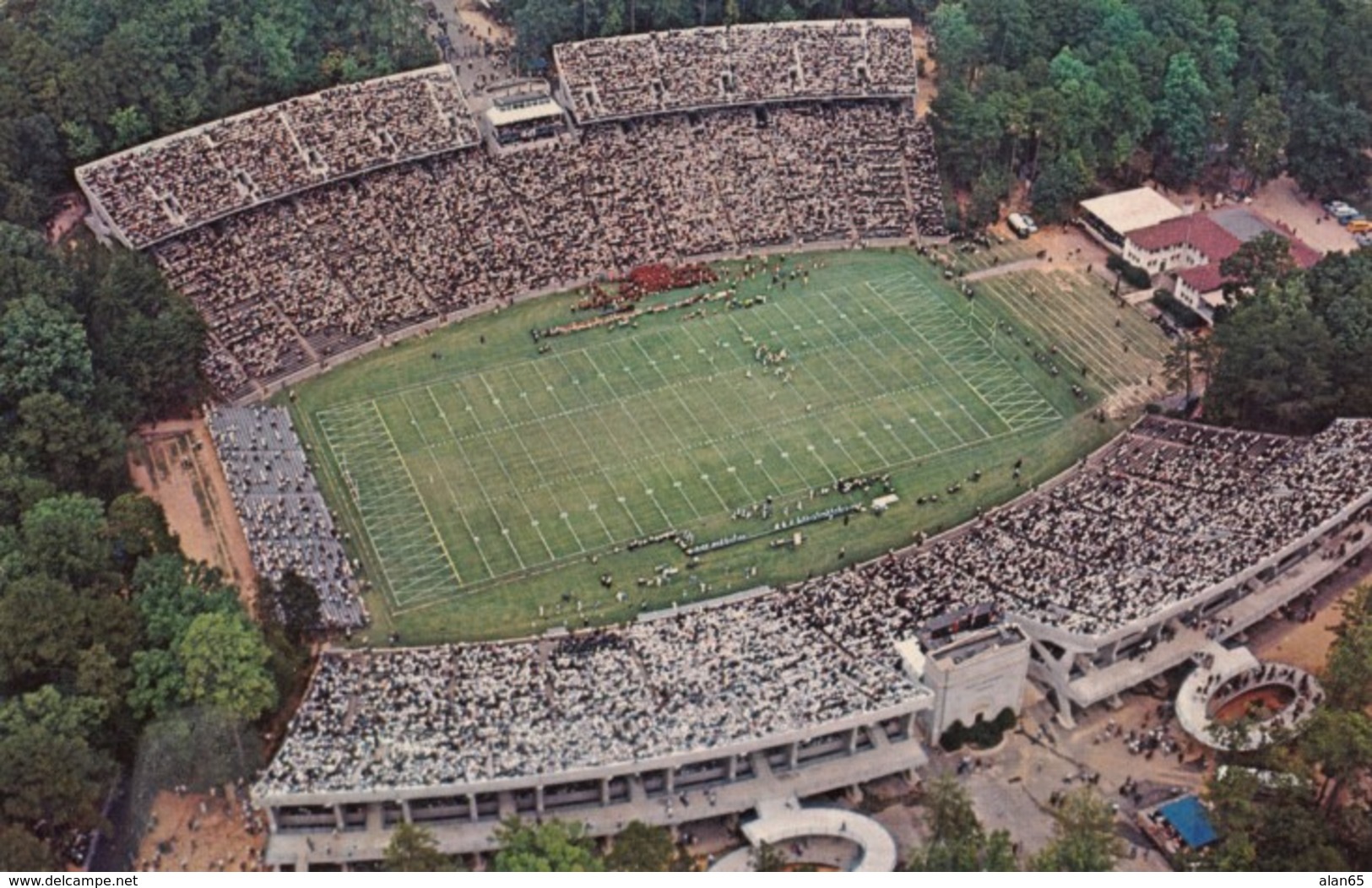 Chapel Hill North Carolina Kenan Stadium At University, C1960s Vintage Postcard - Stadiums