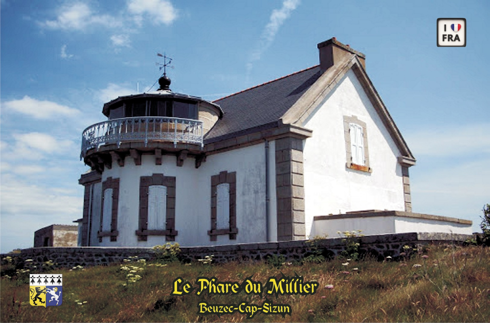 Set 6 Cartes Postales, Phares, Lighthouses Of Europe, France, Beuzec-Cap-Sizun, Le Phare Du Millier - Faros