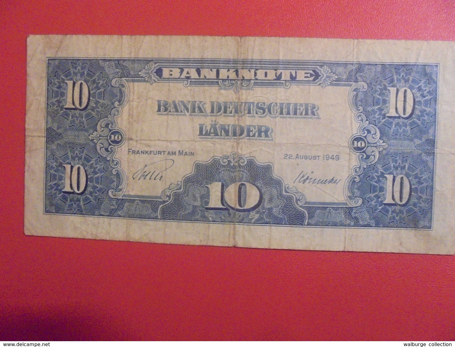 Bank Deutscher Länder : 10 MARK 1949 CIRCULER (B.11) - 10 Deutsche Mark