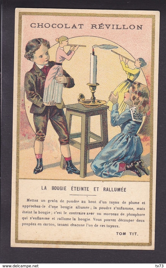 R388 - Chromo Chocolat Revillon - L'étoile à 5 Pointes - Thème Magie Chimie - Revillon