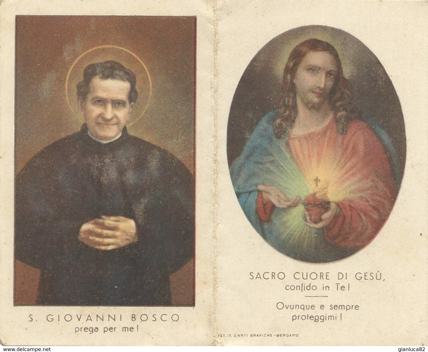 Lotto N.5 Calendarietti Sacro Cuore Di Gesù Salesiani Bologna 1938, 1939, 1943, 1970 (33-35, 37, 50) - Formato Piccolo : 1921-40