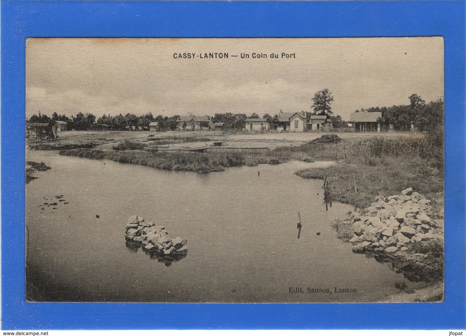 33 GIRONDE - CASSY LANTON Un Coin Du Port (voir Descriptif) - Other & Unclassified