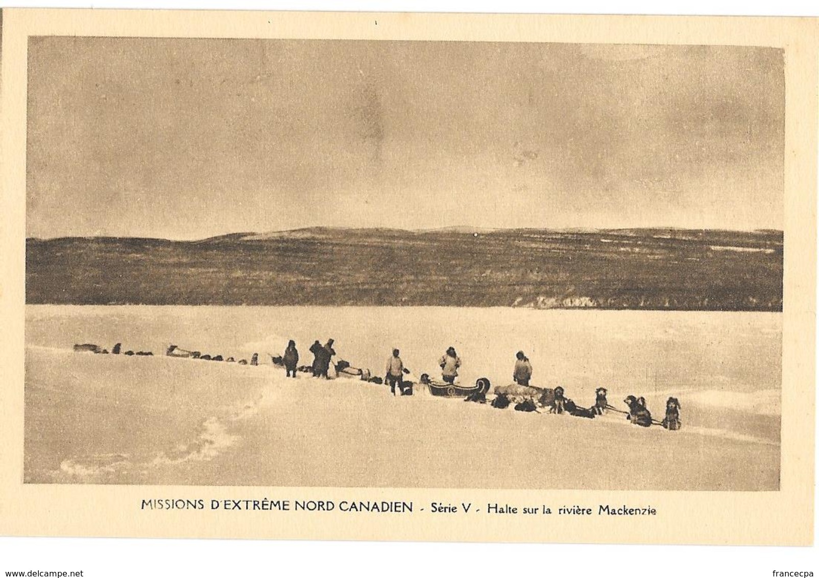 014 - MISSION D'EXTREME NORD CANADIEN - Halte Sur La Rivière Mackenzie - Other & Unclassified