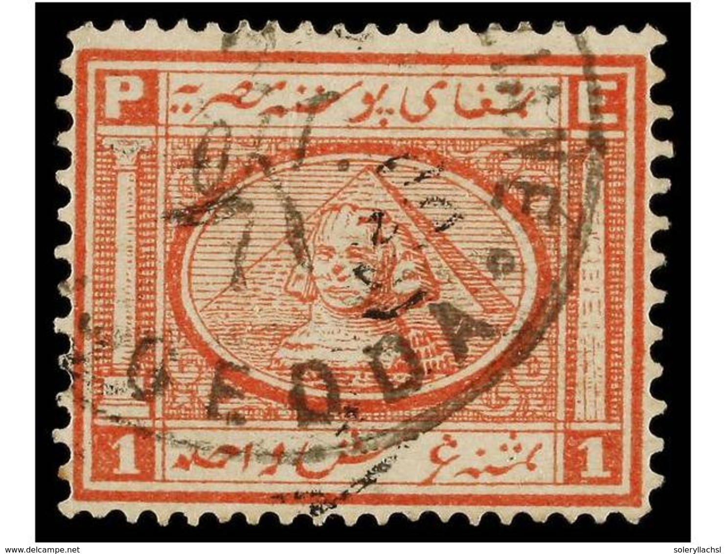 °/ EGIPTO. Sc.13 (2), 14, 22 (2). GEDDA. SAUDI ARABIA. Three Stamps And One Piece Cancelled POSTE VICE-REALI EGIZIANE/GE - Sonstige & Ohne Zuordnung