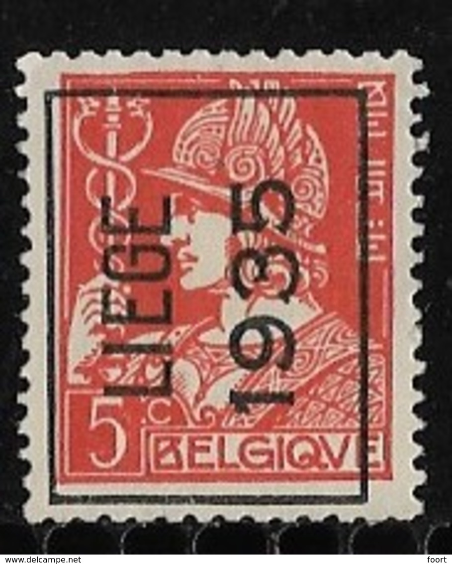Luik  1935 Typo Nr. 292A - Typo Precancels 1932-36 (Ceres And Mercurius)