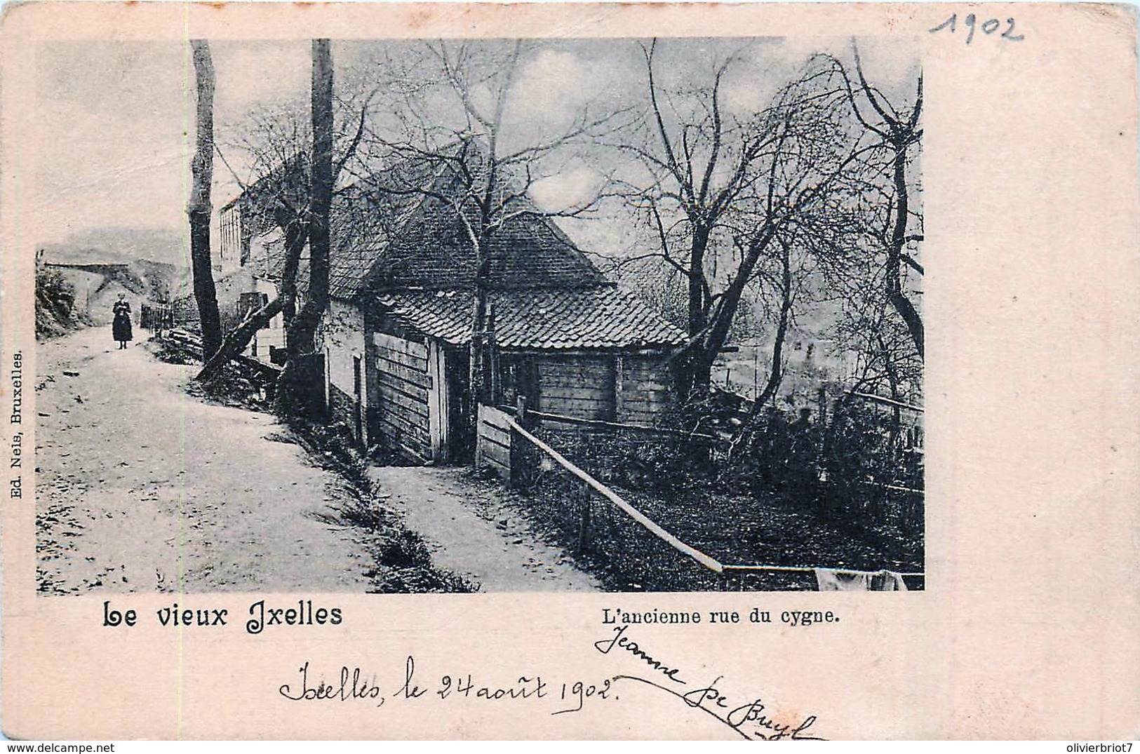 Nels Bruxelles - Le Vieux Ixelles - L' Ancienne Rue Du Cygne - Bruxelles-ville