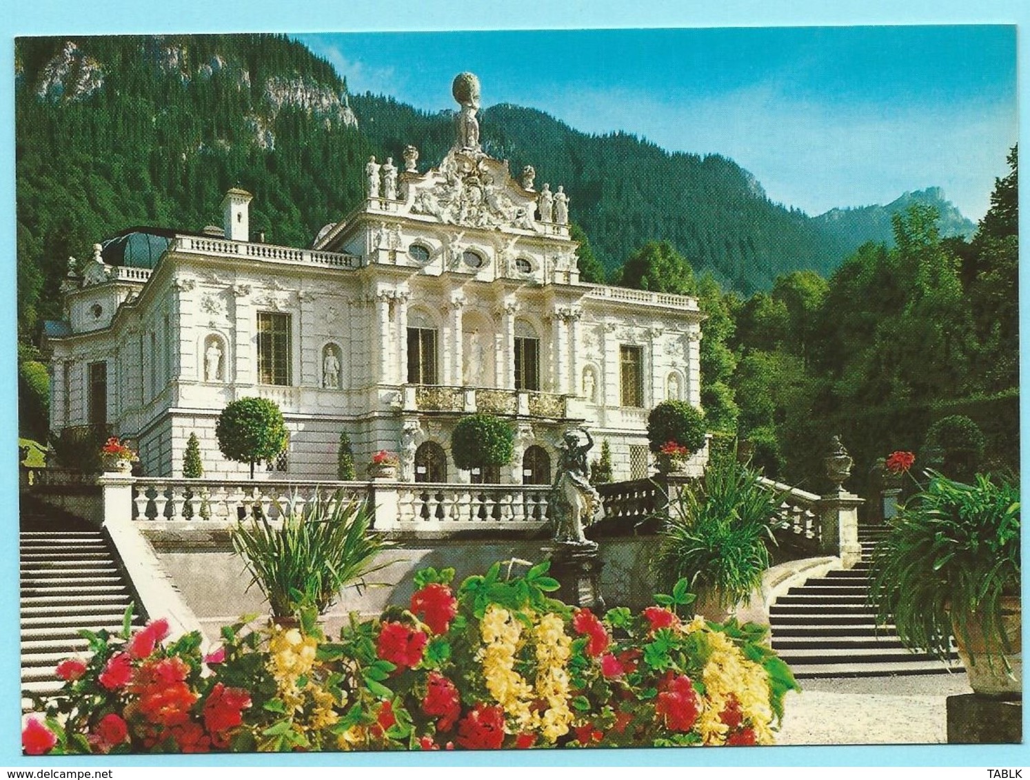 1036 - DUITSLAND - GERMANY - LINDERHOF - KASTEEL - CHATEAU - CASTLE - Autres & Non Classés