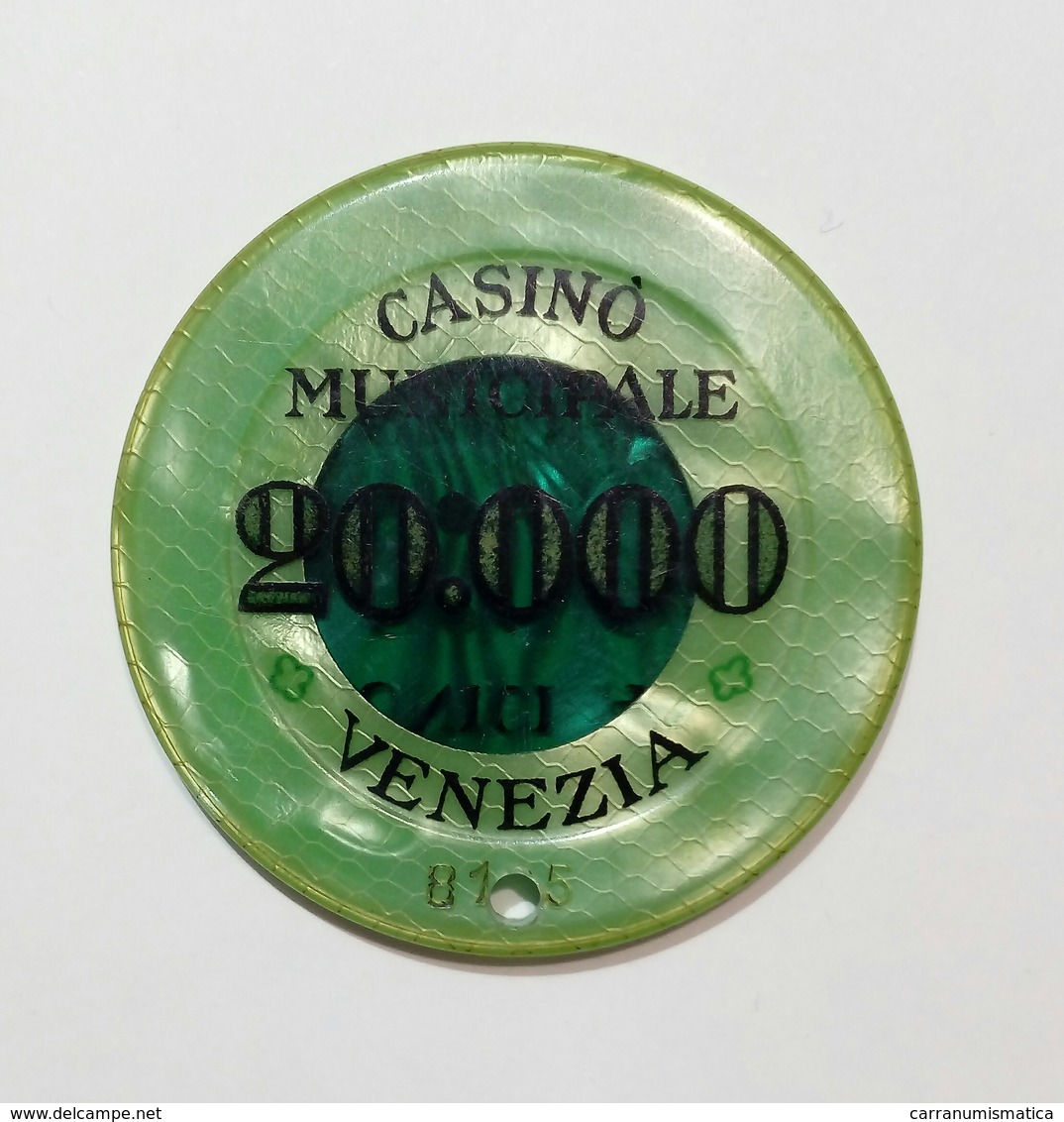 VENEZIA - Casinò MUNICIPALE Di VENEZIA - FICHA / CHIP / FICHE / TOKEN Da 20000 - Casino