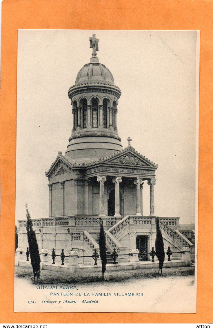 Guadalajara Spain 1900 Postcard - Guadalajara