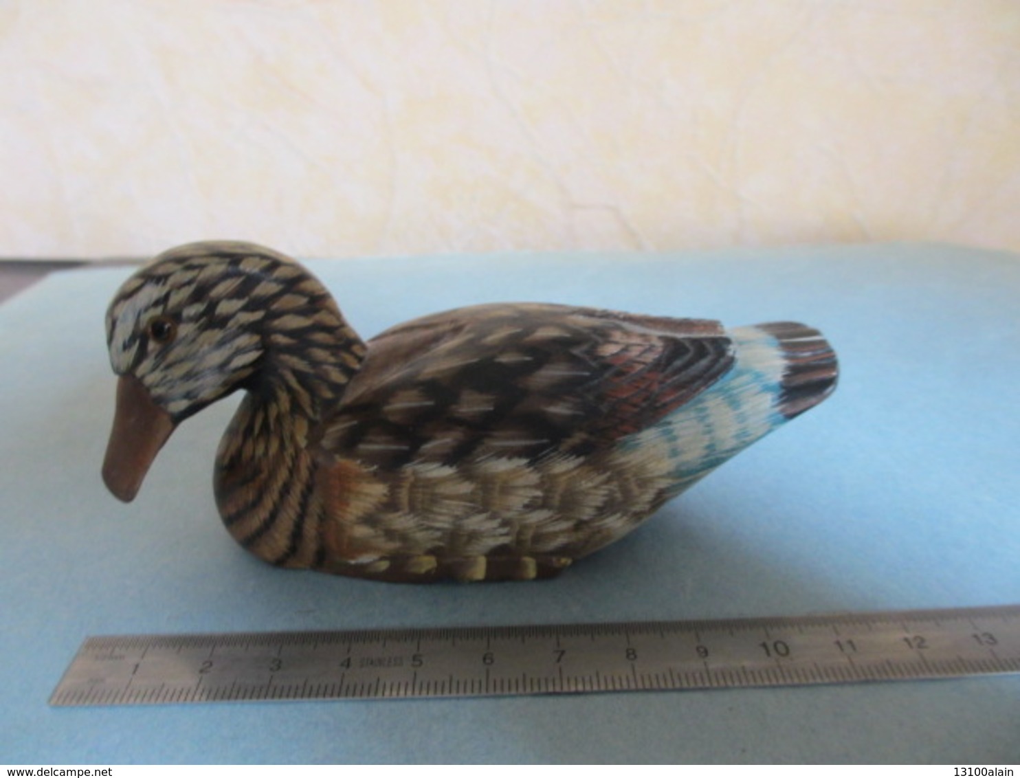 LOT 5 CANARDS FIGURINES OISEAUX COLLECTION