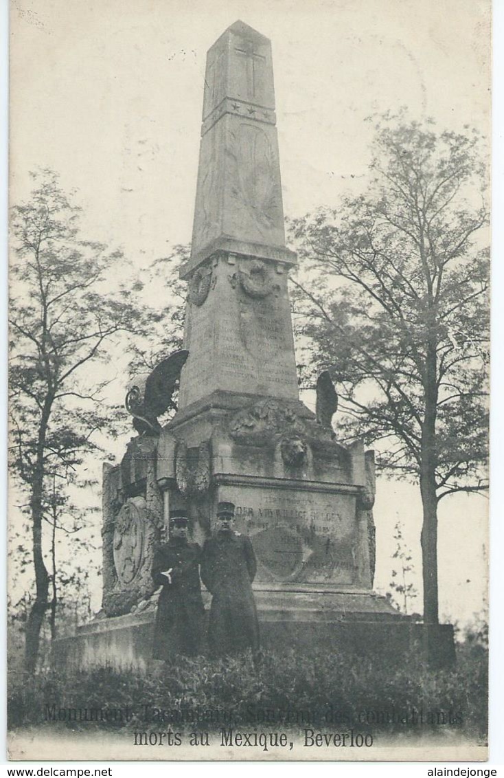 Beverloo - Monument Tacambaro - Souvenir Des Combattants Morts Au Mexique - Edit. F. Mondelaers - 1913 - Leopoldsburg (Kamp Van Beverloo)