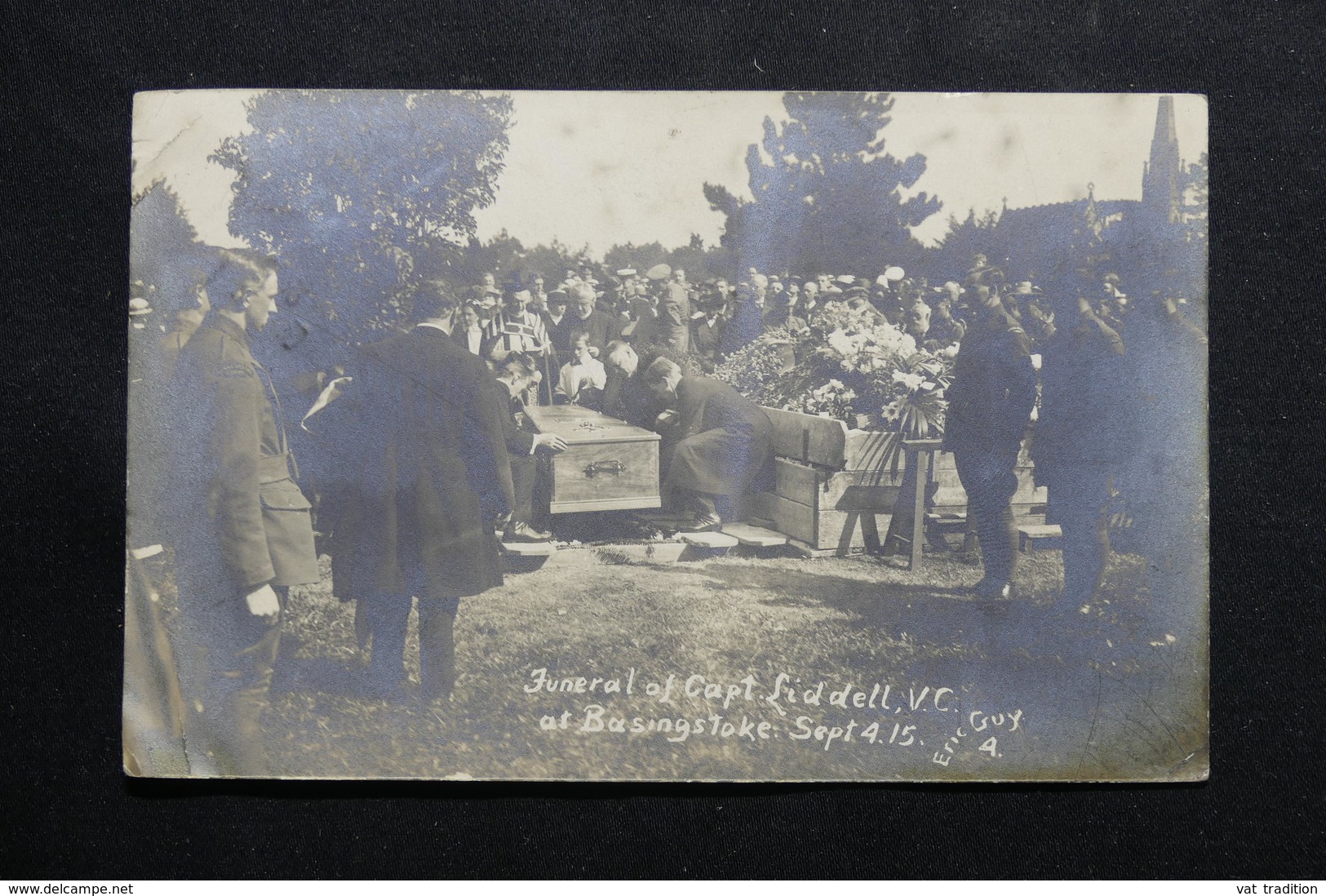 ROYAUME UNI - Carte Postale Photo -  Basingstoke - Funeral Of Capt Liddell , September 1915 - World War 1 - L 54574 - Sonstige & Ohne Zuordnung