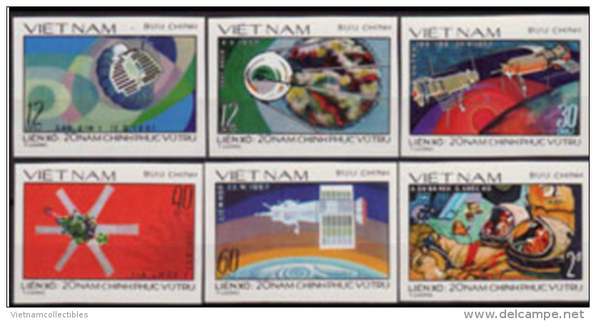 Vietnam Viet Nam MNH Imperf Stamps 1978 : 20 Years Of Space Exploration (Ms341) - Vietnam