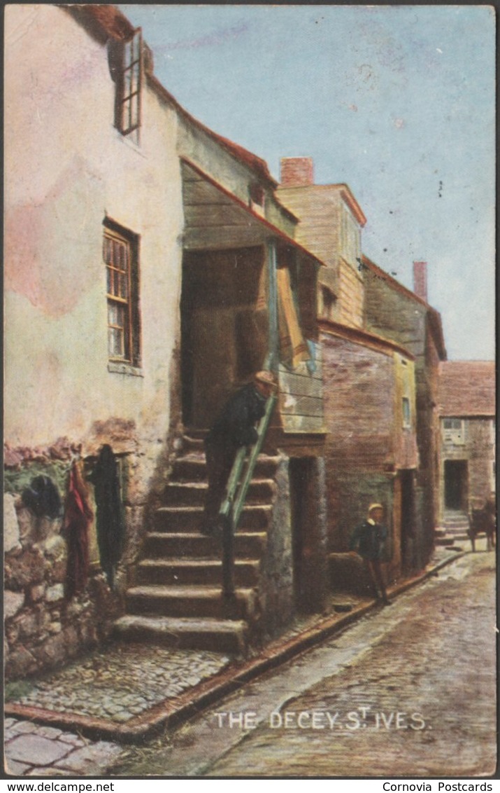 The Digey, St Ives, Cornwall, 1905 - Hildesheimer Postcard - St.Ives