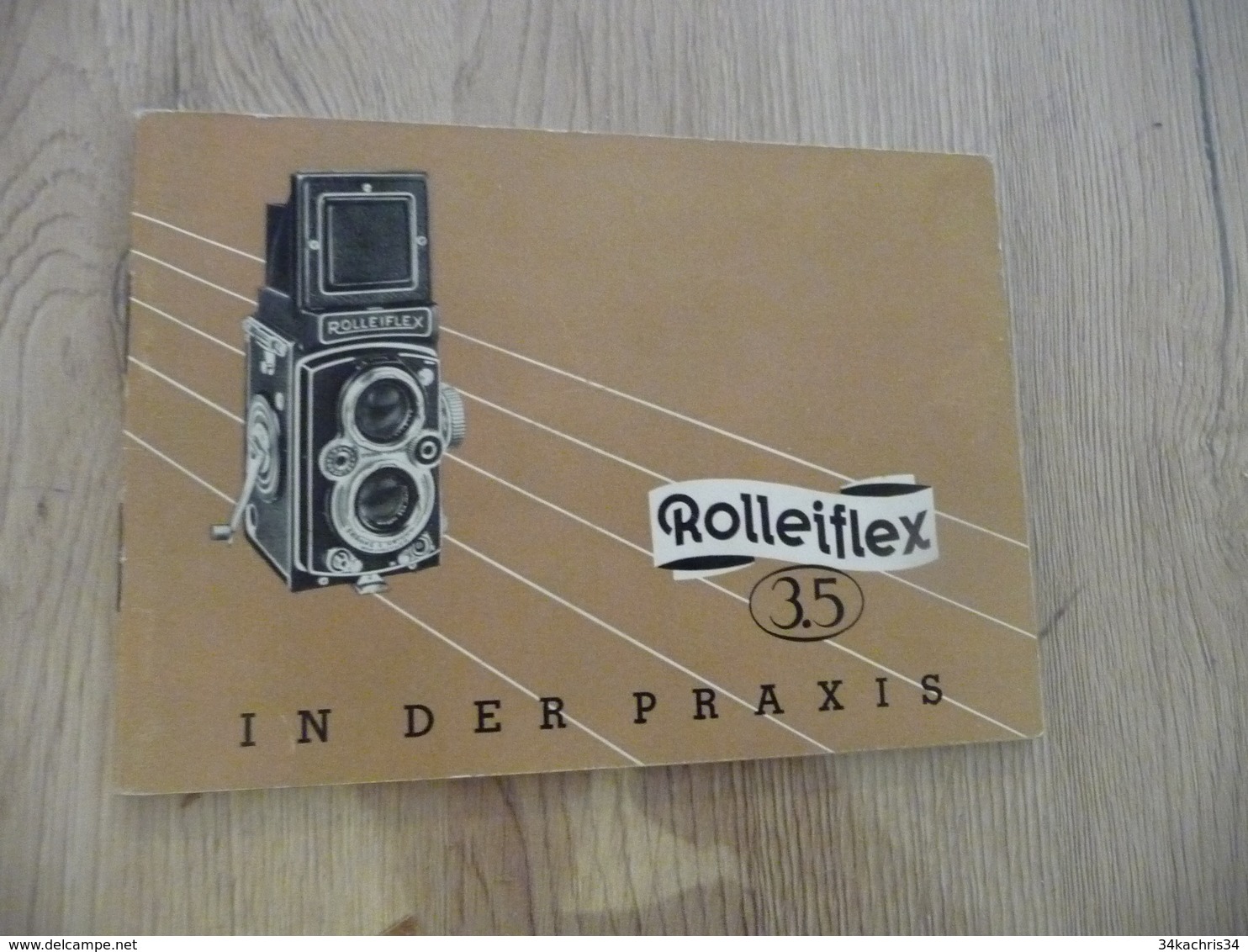 Livret De Fonctionnement Franke Heidecke Appareil Photos Rolleiflex 3.5 In Der Praxis En Allemand 55 Pages - Sonstige & Ohne Zuordnung