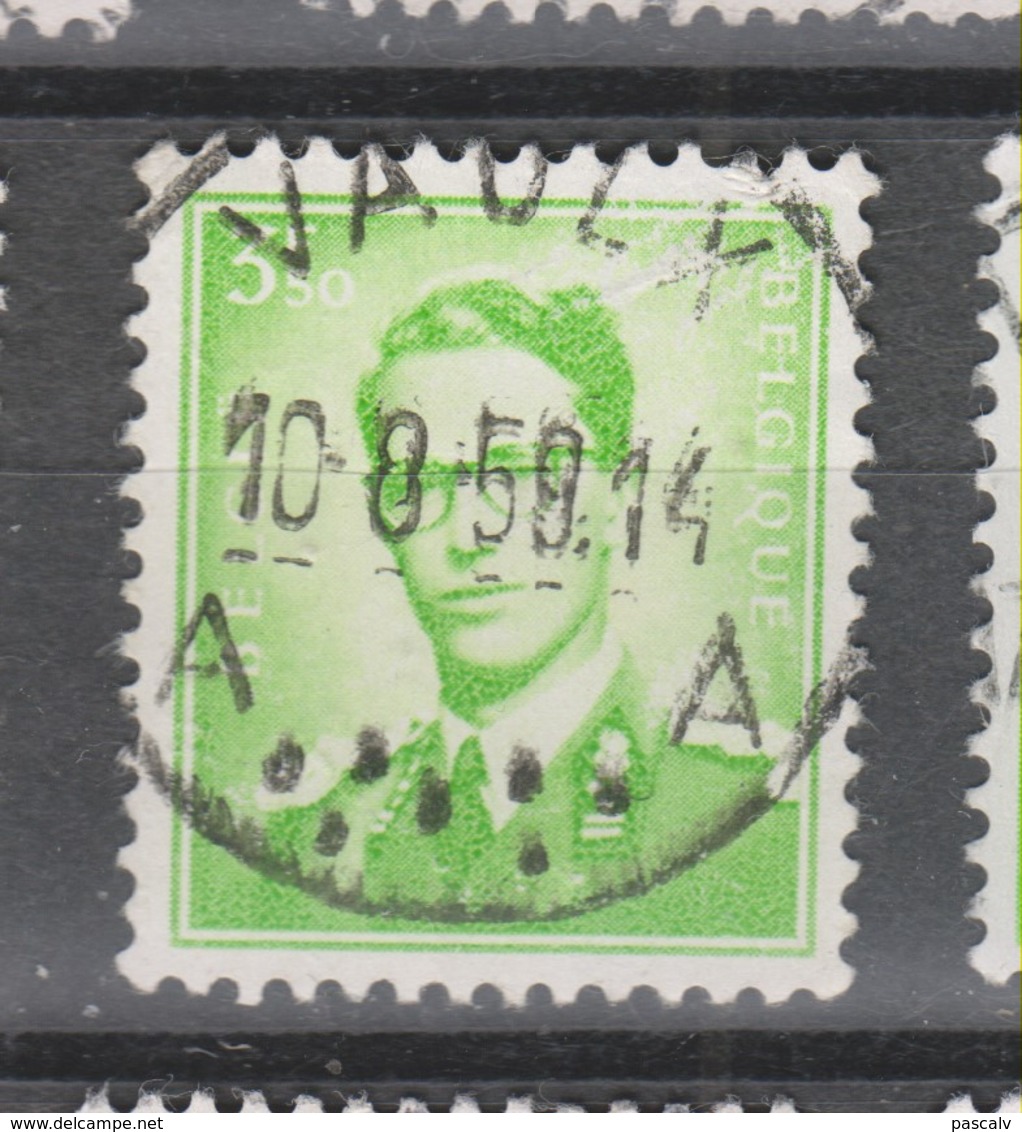 COB 1068 Oblitération Centrale VAULX - 1953-1972 Bril