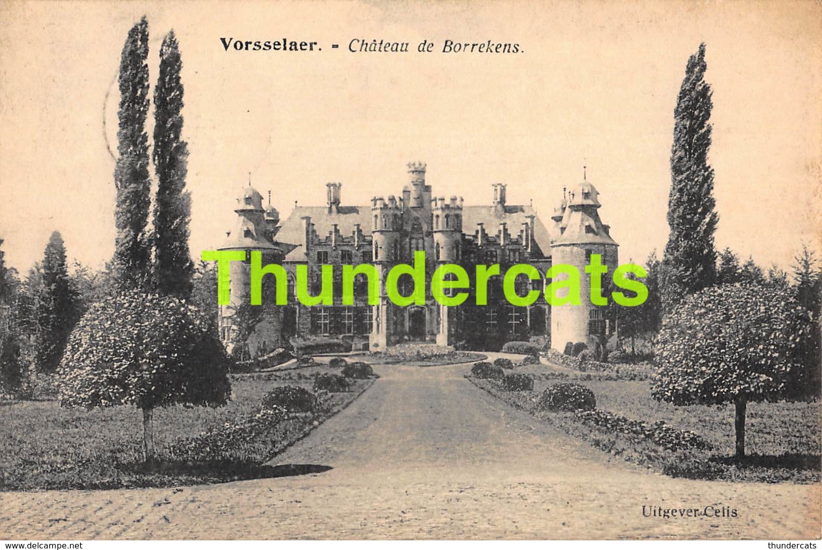 CPA VORSELAAR VORSSELAER CHATEAU DE BORREKENS - Vorselaar