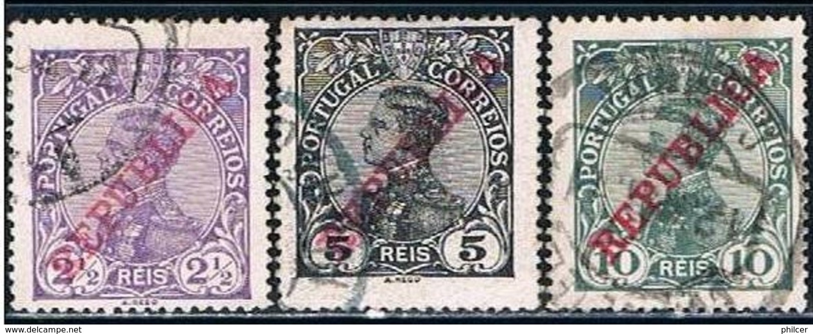 Portugal, 1910, # 170/2, Used - Gebruikt