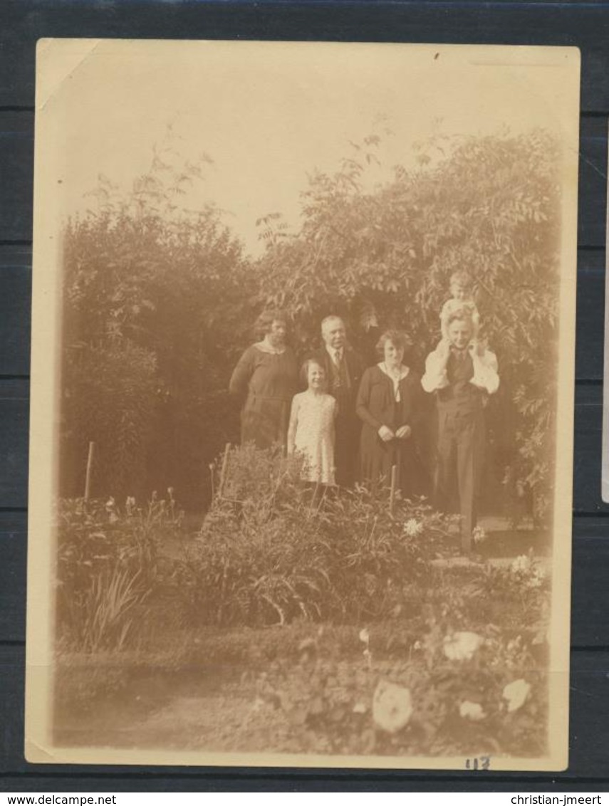 WATERLOO  Famille En Visite Chez Mr. Deridder  28/6/1931    Photo Originale - Personnes Anonymes