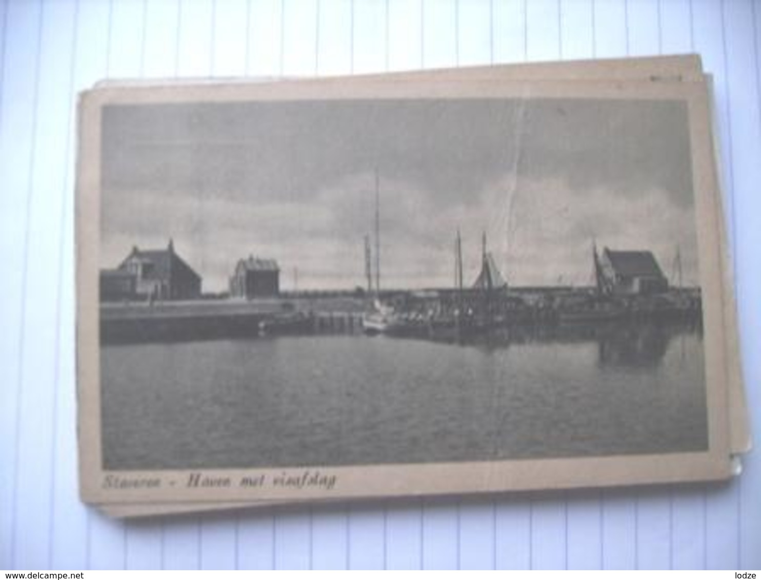 Nederland Holland Pays Bas Staveren Stavoren Haven En Visafslag - Stavoren