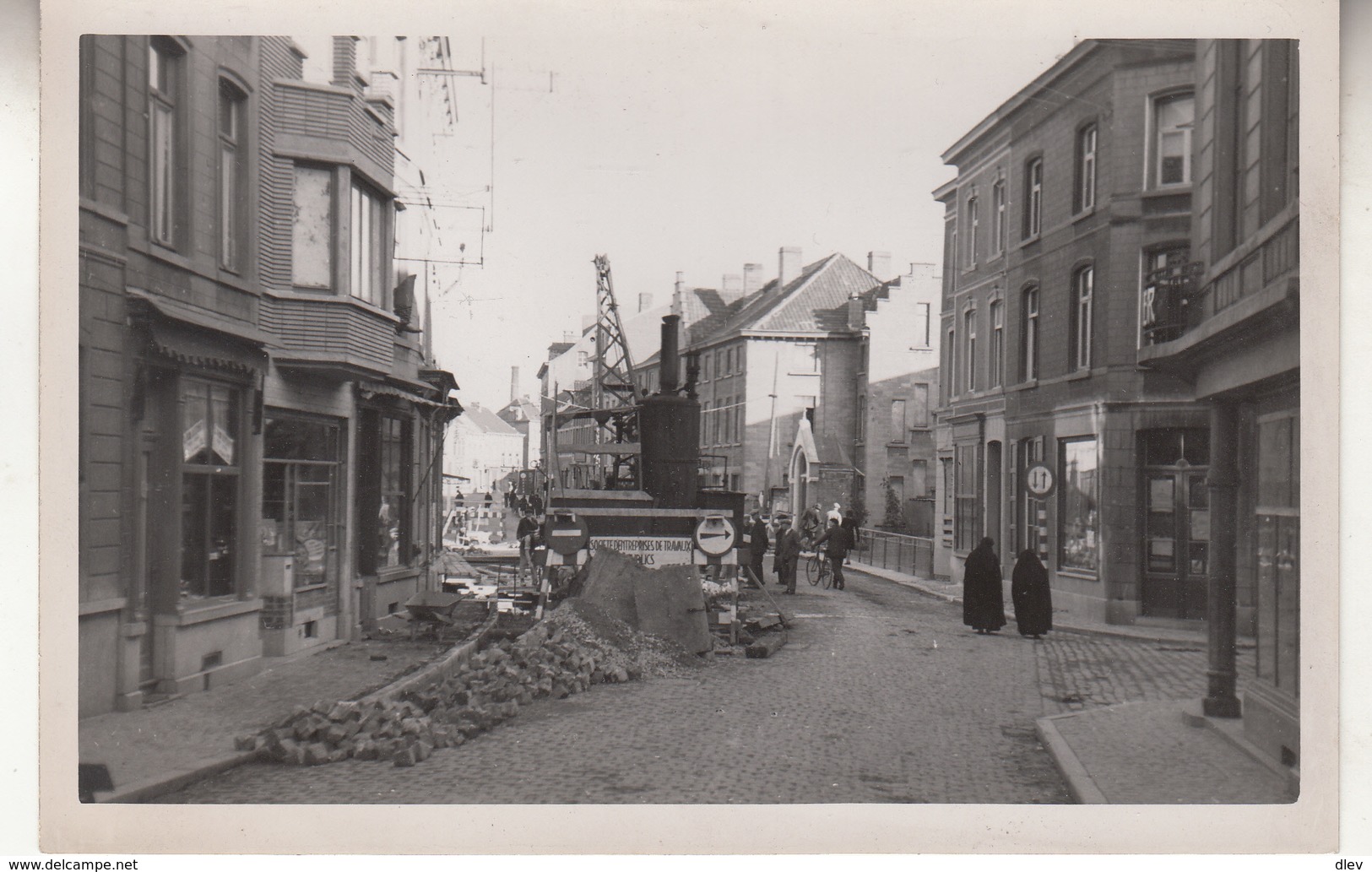 Lessines Rte 57 - Rec. Pont De Pierre - 1942 - Photo 10 X 15 Cm - Orte