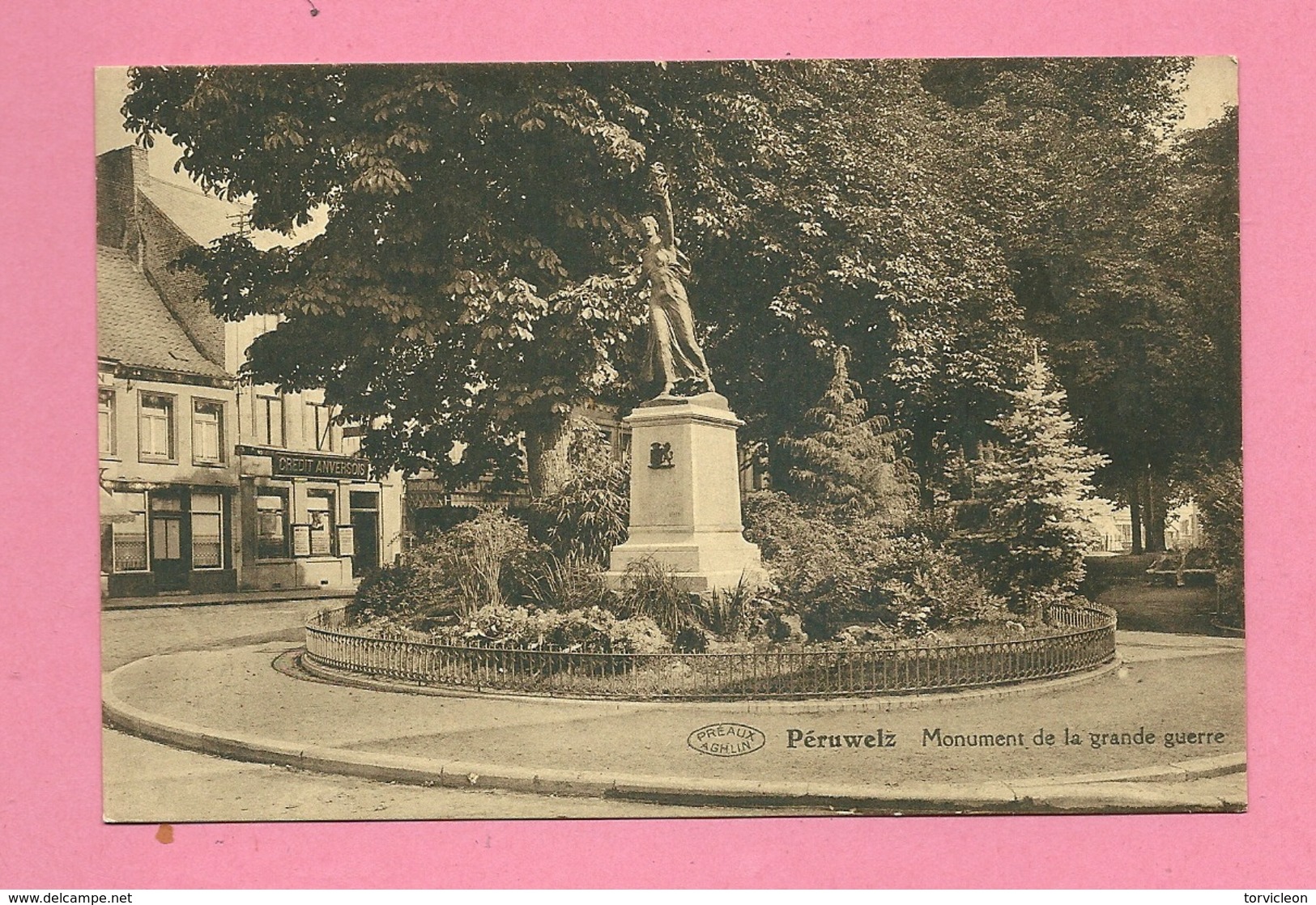 C.P. Péruwelz = Monument  1914-1918 - Péruwelz