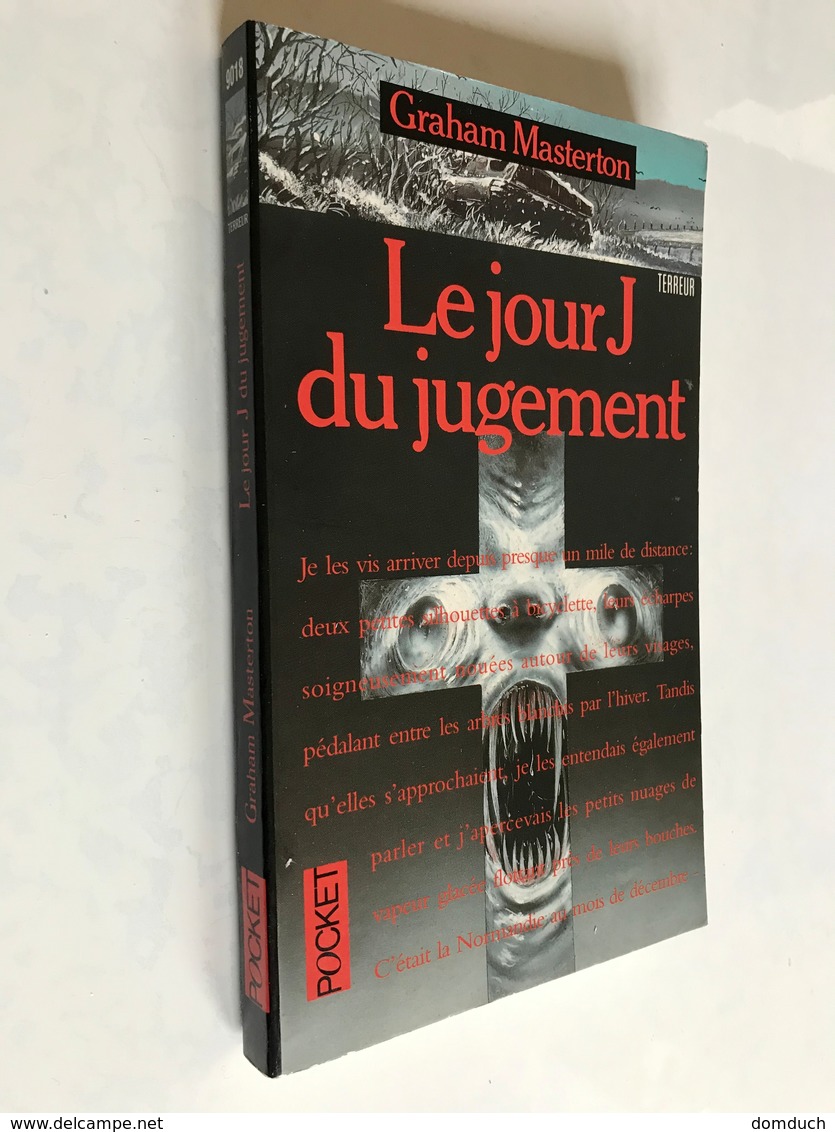 POCKET TERREUR N° 9018    LE JOUR J DU JUGEMENT    Graham Masterton    1996   Tbe - Fantastic