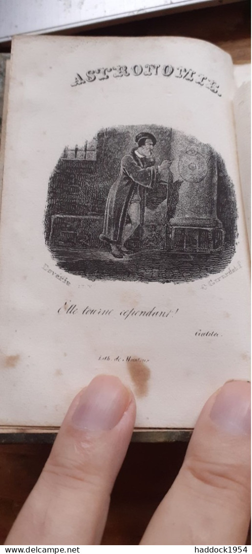 Résumé Complet D'astronomie BAILLY Encyclopédie Portative 1825 - Sterrenkunde